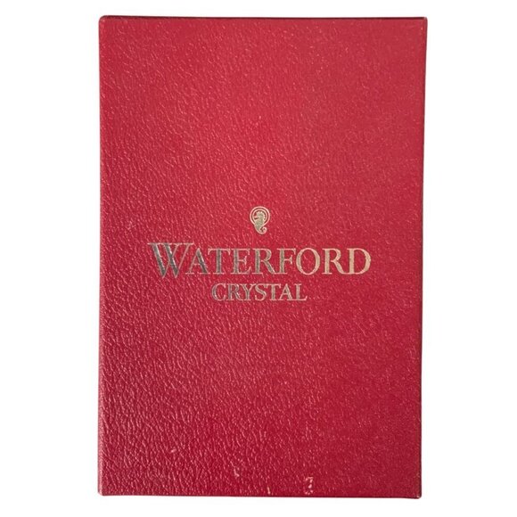 Vintage Waterford Crystal Christmas Bell 1986 Six Geese a-Laying with Box - Picture 7 of 9